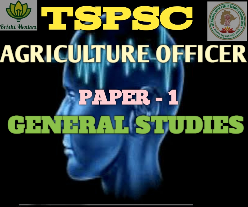 TSPSC - AO - General Studies Paper  E/M